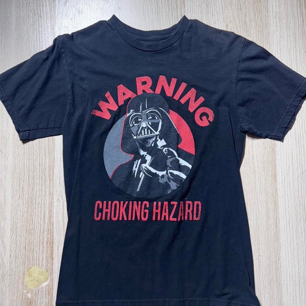 Star Wars Black and Red Darth Vader Kids Tee